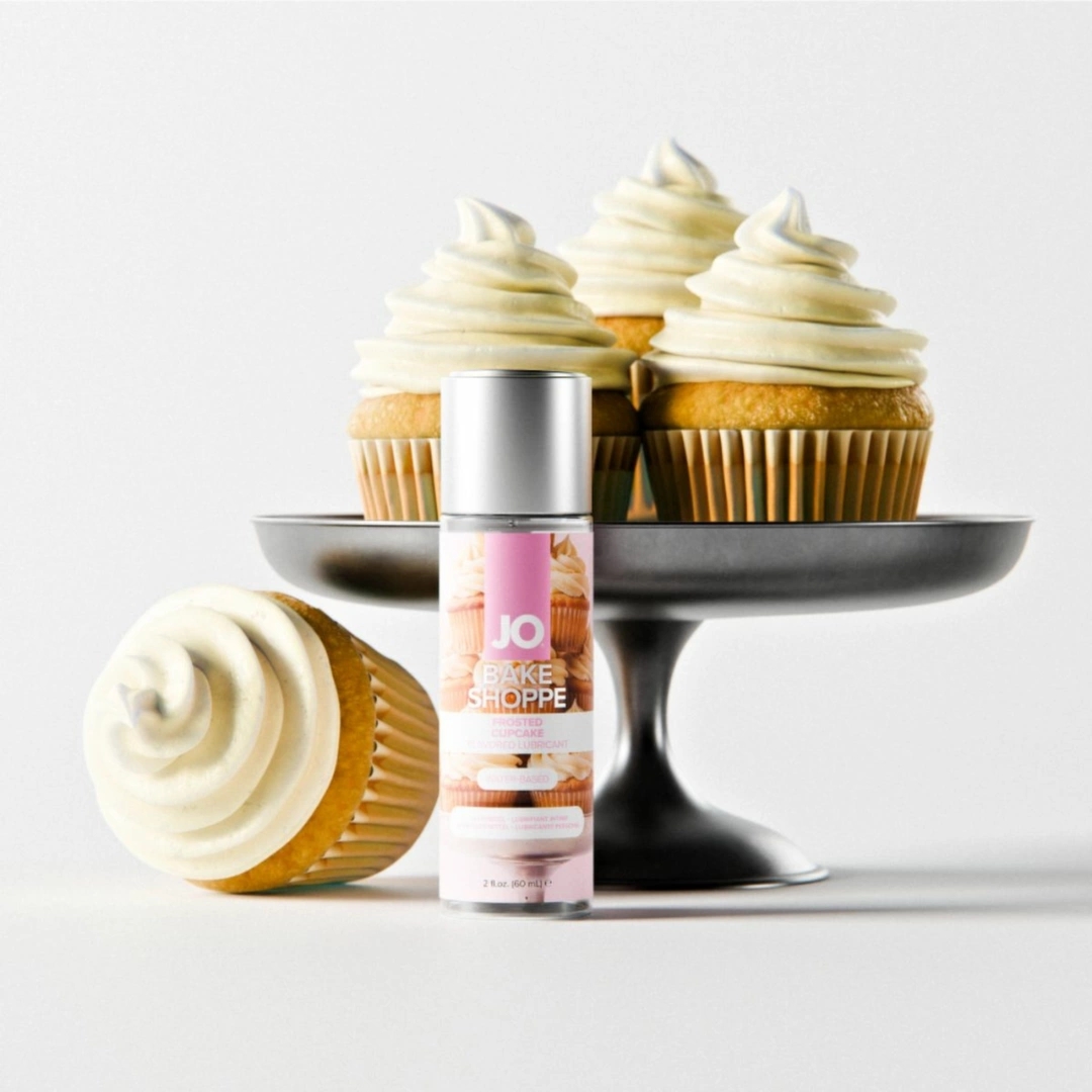 JO Bake Shoppe Frosted Cupcake Lubrykant wodny 60ml – waniliowe ciasto, jedwabista konsystencja