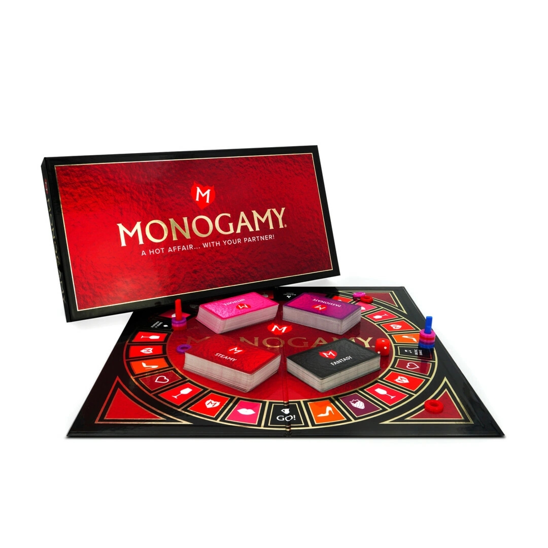 Monogamy Gra planszowa dla par po angielsku, 400 kart, 3 poziomy, bestseller, prezent