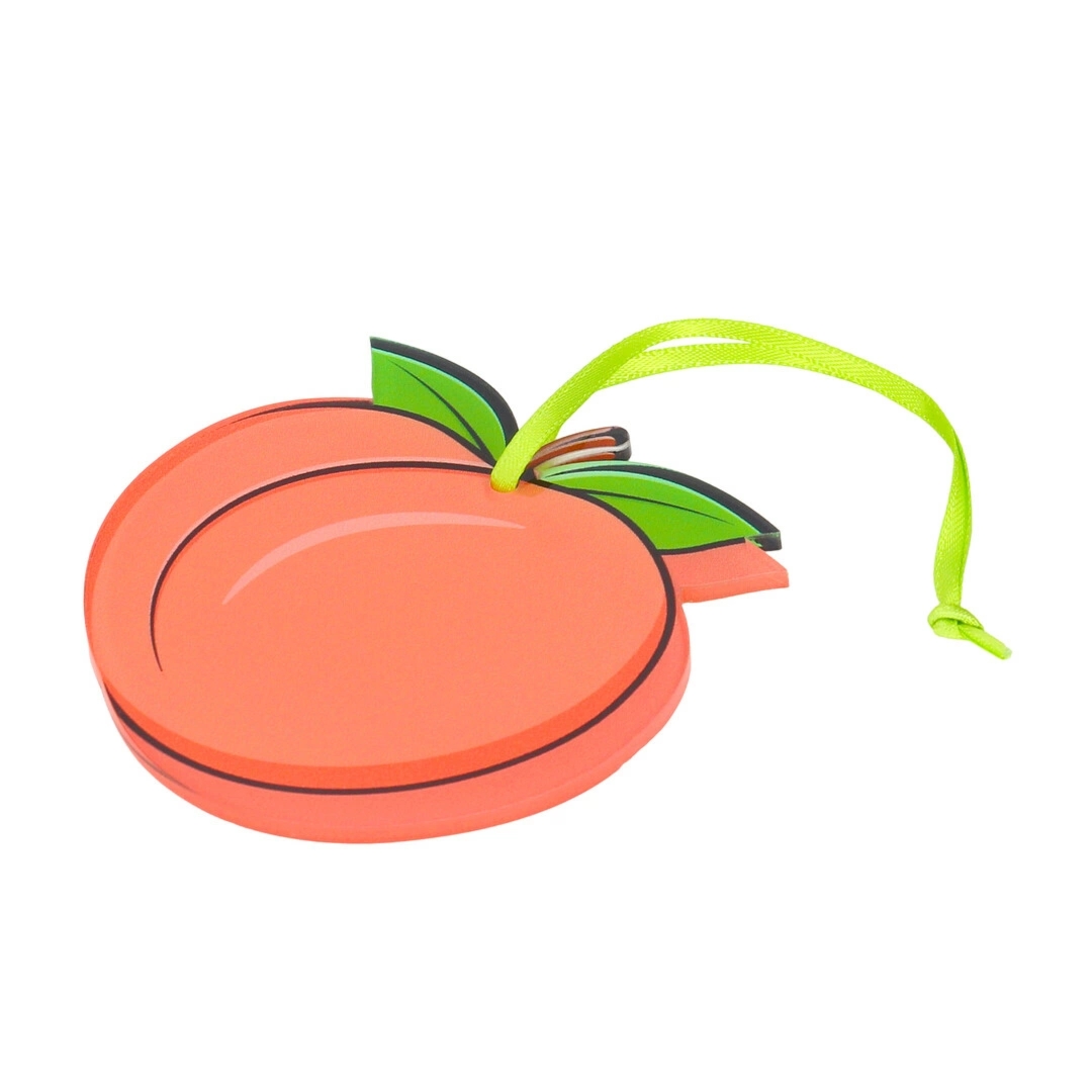 Shots Festive Ornament Peach – designerska ozdoba świąteczna, brzoskwiniowy kolor
