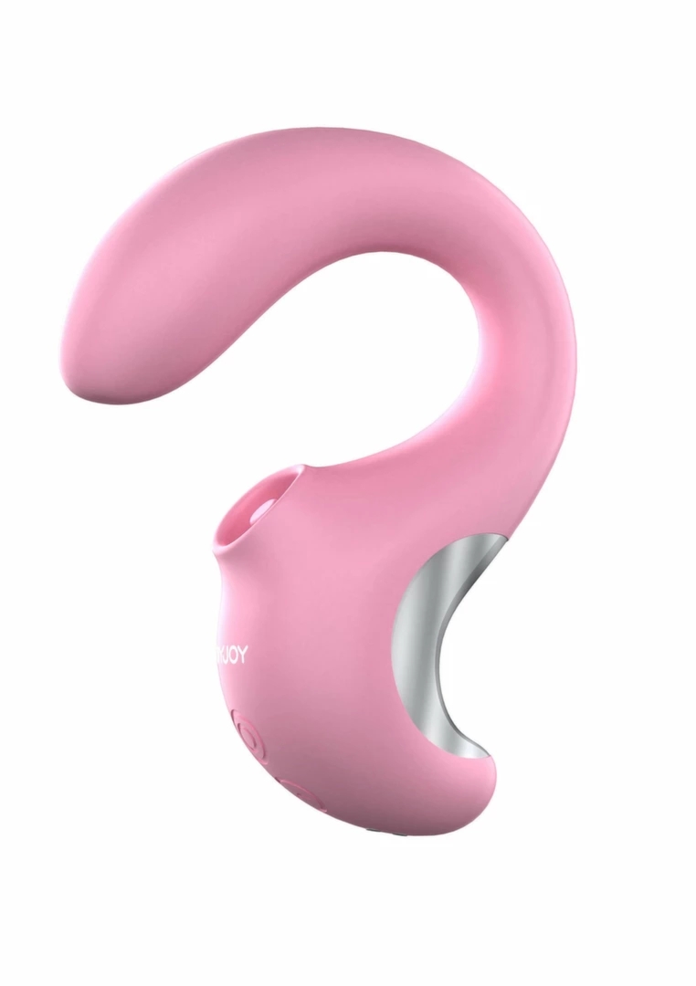 ToyJoy Twist C-kształtny wibrator punktowy z ergonomicznym uchwytem, fioletowy, USB