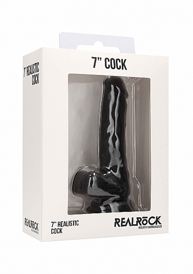 Realrock Dildo z jądrami 7