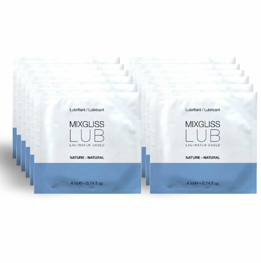 Mixgliss Natural Lubrykant Wodny 4 ml, jednorazowa dawka, bezzapachowy, pielęgnacja i akcesoria