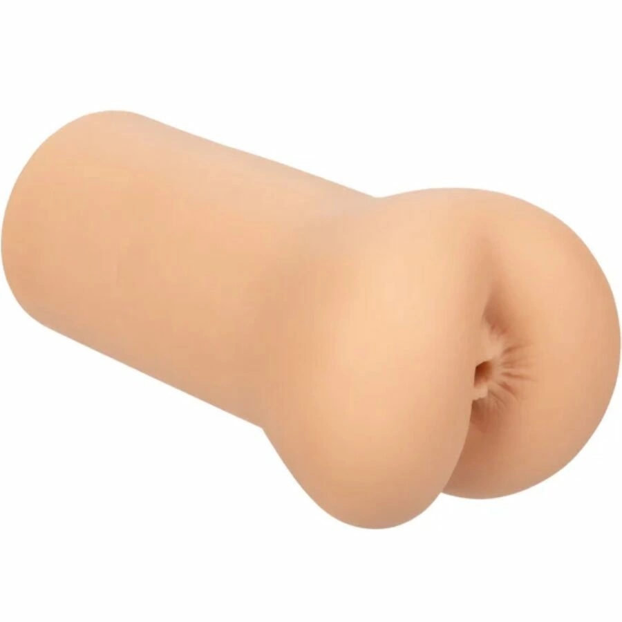 CalExotics Boundless – anatomiczny model intymny TPE, brązowy, wieloteksturowy, 14 cm