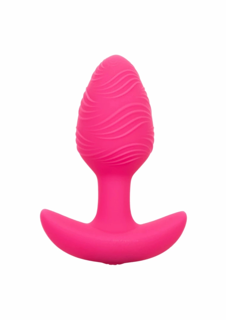 Cheeky Cheeky Glow Vibrating Plug S silikonowy świecący, 10 trybów, IPX7, USB