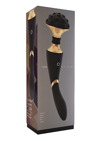 LUKSUSOWY masażer Shiatsu - Shiatsu - Bendable Massager - Black