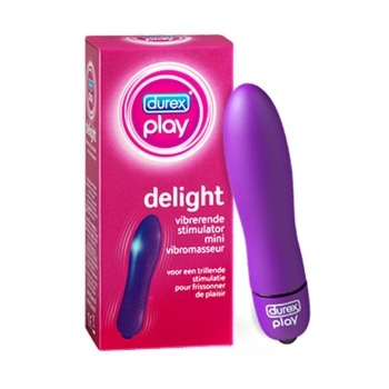 SexShop - Podręczny kompaktowy mini wibrator Durex - Play Delight Vibrating Stimulator - online