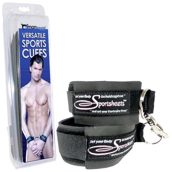SexShop - Manbound Versatile Sports Cuffs – Uniwersalne mocne kajdanki - online