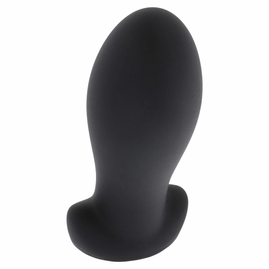 Hidden Desire Extreme Heavy Stretcher – korek silikonowy M, czarny, szeroka podstawa
