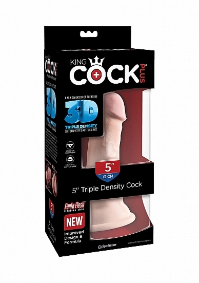 Dildo z jądrami Triple Density - 5