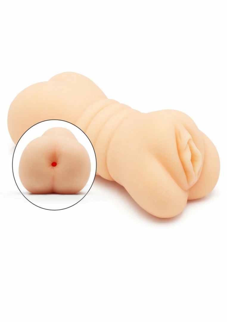Hidden Desire Snug Double Fucker dwukomorowa maszyna intymna TPR, dwa anatomiczne wejścia