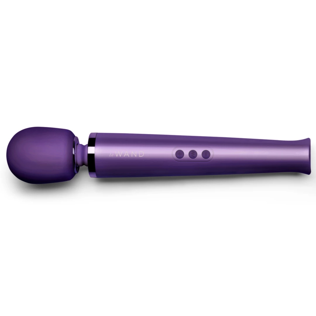 Le Wand Rechargeable Masażer Precyzyjny Fioletowy – 10 trybów, akumulator, silikon medyczny