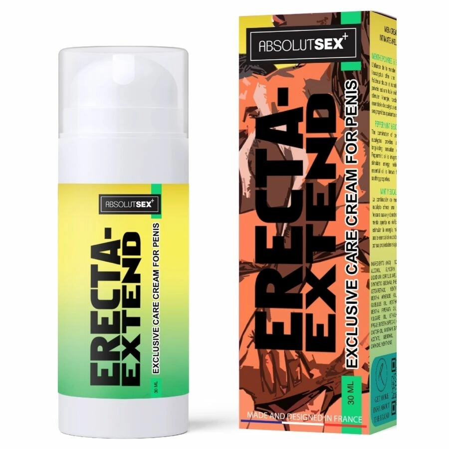 RUF Erecta Extend krem opoźniający i odświeżający dla mężczyzn 40ml szybka aplikacja