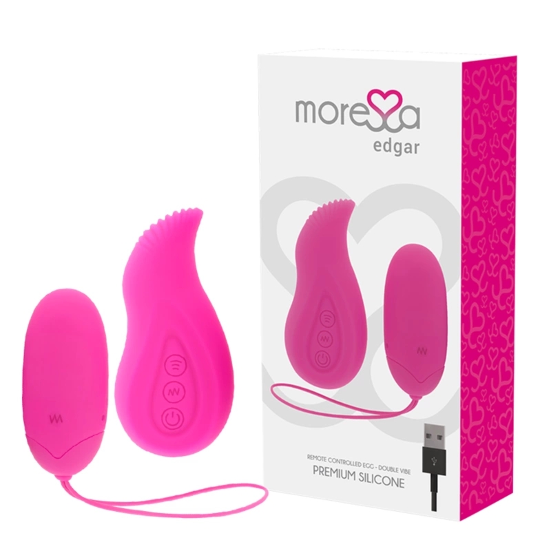 Moressa Edgar Premium zestaw silikonowy z pilotem, 12 trybów, wodoodporny, USB
