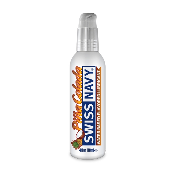 SexShop - Smakowy środek nawilżający - Swiss Navy Lubricant 120 ml Pina Colada - online