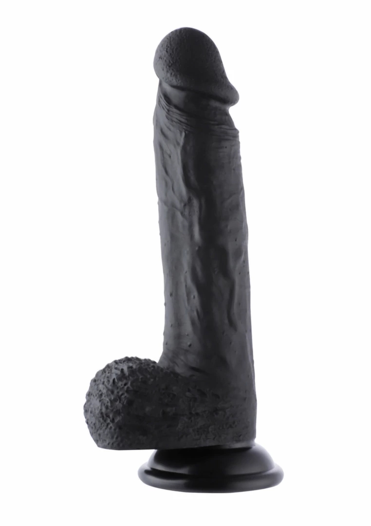 Hismith KlicLok Dildo 20 cm silikonowy, cielisty, kompatybilny z systemem KlicLok