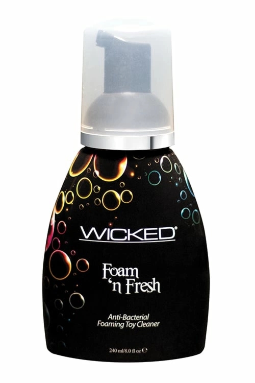 WICKED Foam 'n Fresh pianka antybakteryjna do czyszczenia akcesoriów 240 ml, oliwka i lawenda