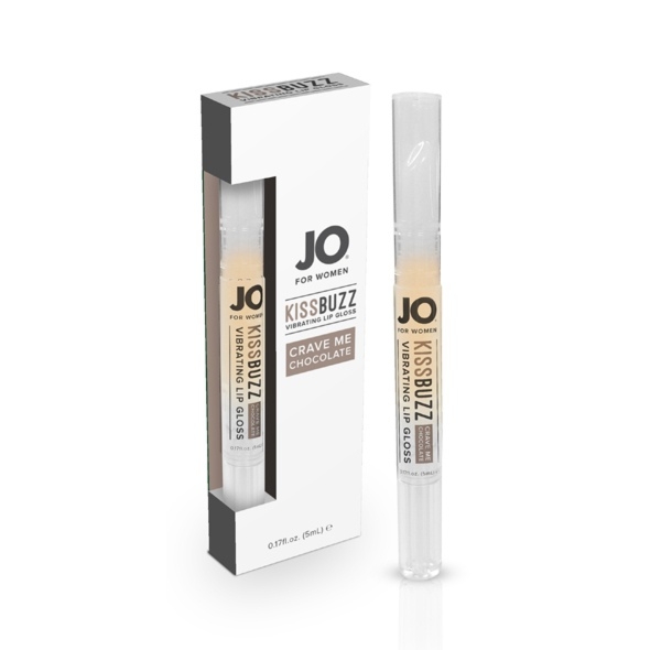 SexShop - Błyszczyk do ust - System JO Women Kiss Buzz Czekoladowy - online