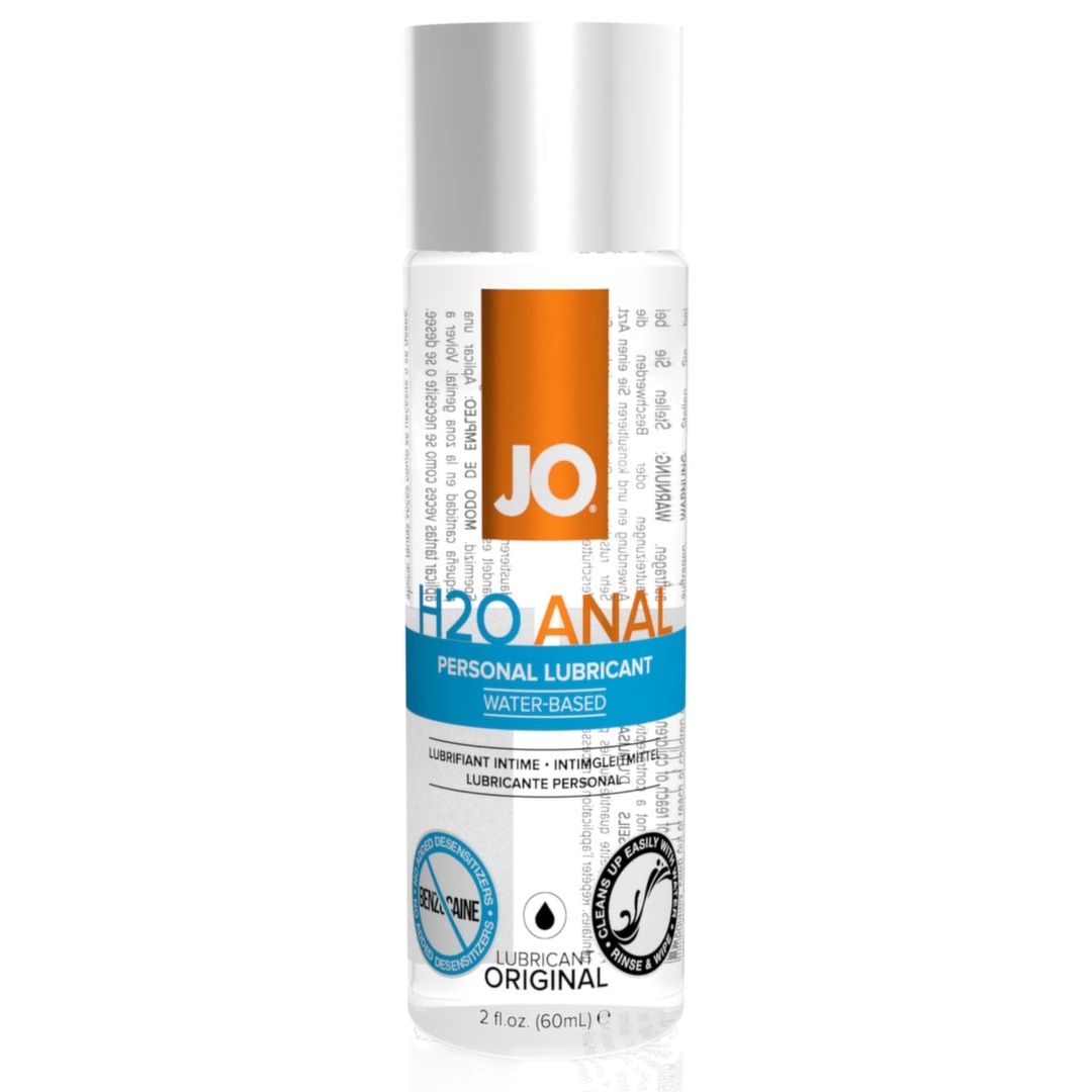 System JO H2O Anal Original Lubrykant wodny 60 ml, gęsta formuła, wydłużony poślizg