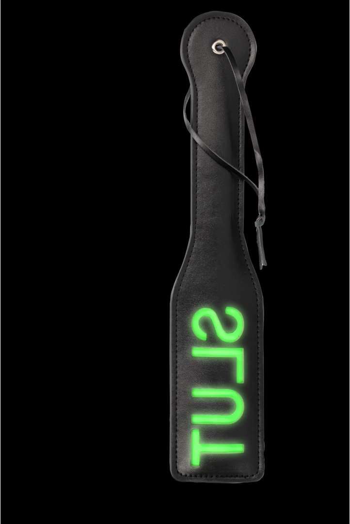Ouch! Packa Glow In The Dark, fluorescencyjna, lustrzany napis, zielone detale