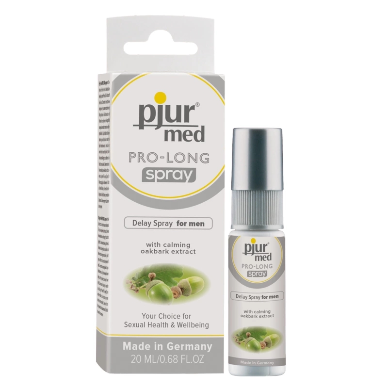 Pjur MED Pro-Long Spray 20 ml – pielęgnacyjny spray z wyciągiem z kory dębu i pantenolem