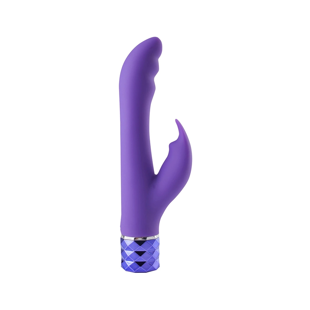 Mala Toys Hailey – masażer dwupunktowy silikonowy, 10 trybów, ładowanie USB
