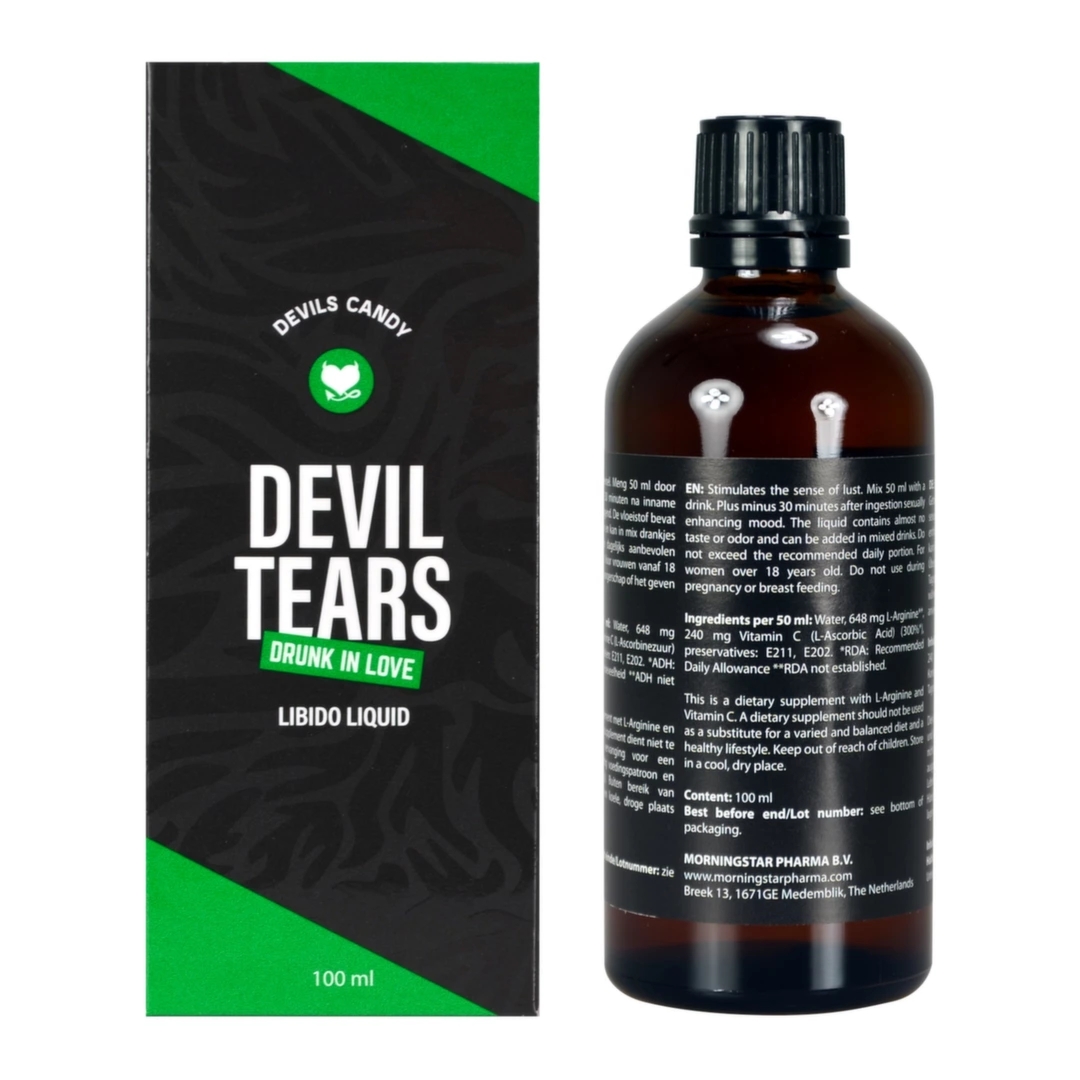 Devils Candy Devil Tears Płynny Booster Libido 100 ml z L-argininą i Witaminą C