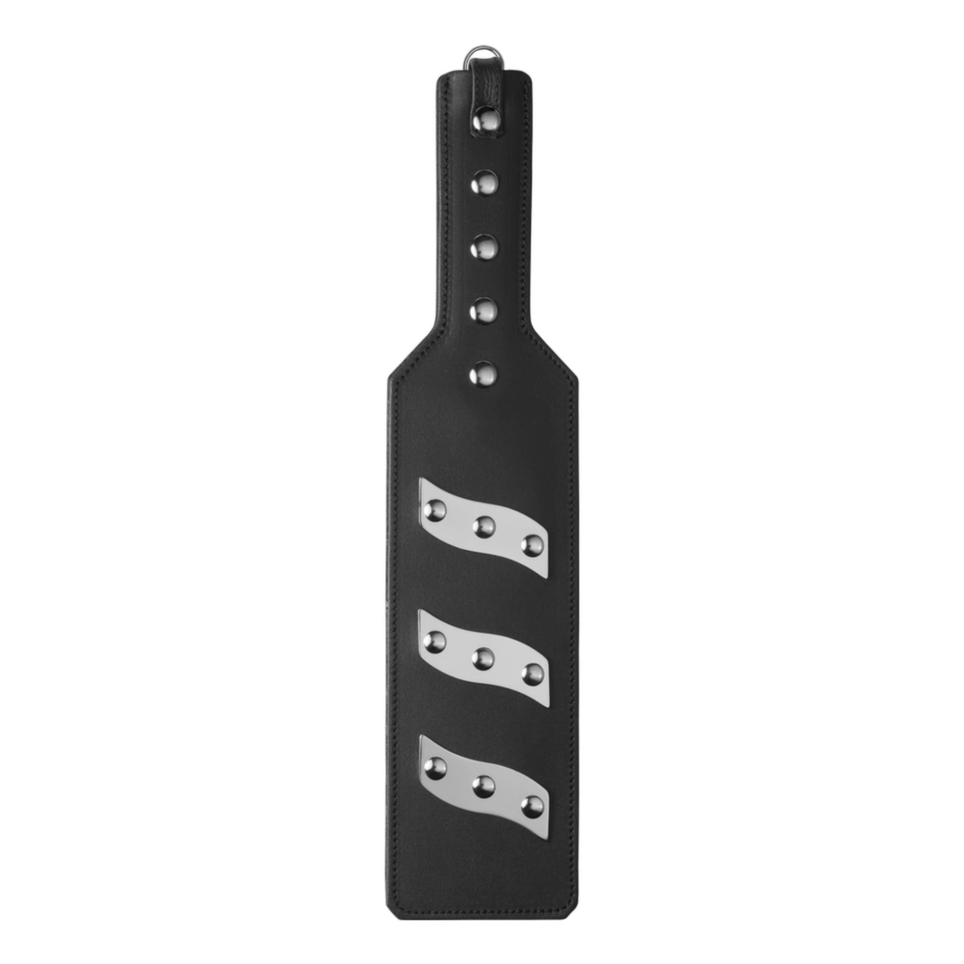 ElectraStim ElectraPaddle skórzana packa elektro-stymulująca dwubiegunowa, 32 cm, 3 elektrody