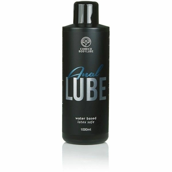 Cobeco CBL Lubrykant na bazie wody 1000 ml, żel nawilżający analny, gęsta formuła, testowany