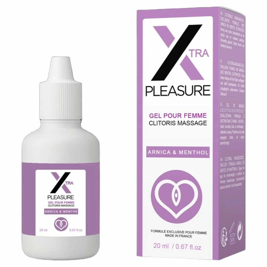 RUF X Pleasure żel do masażu z arniką i mentolem 20 ml – orzeźwiająca formuła