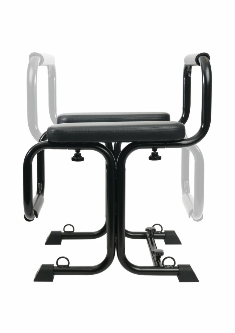 Hidden Desire Bangers Bondage Seat z 8 punktami mocowania, czarny, do 150 kg, wyściełane podłokietniki