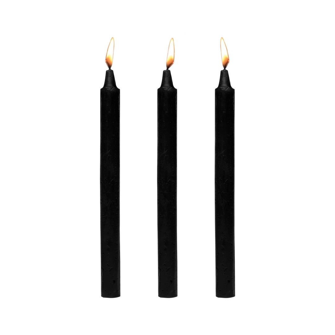 XR Brands Drip Candles zestaw 3 świec, niska temperatura topnienia, bezzapachowe