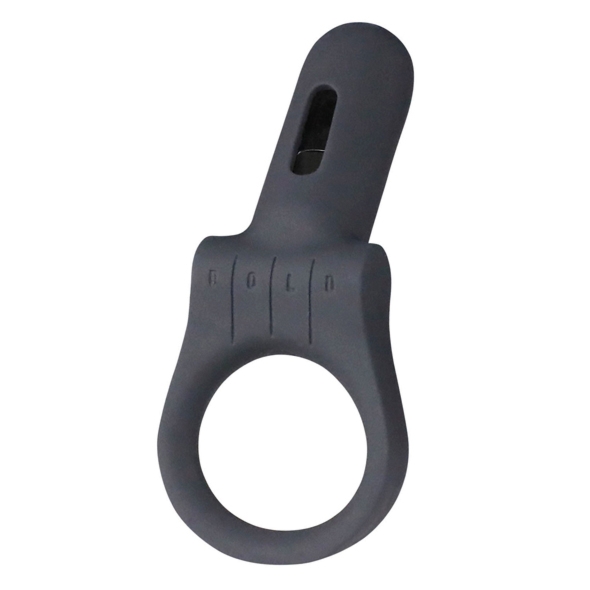 Sexshop - Bold Shepherd Cock Ring Black - Innowacyjny wibrujący pierścień na penisa - online