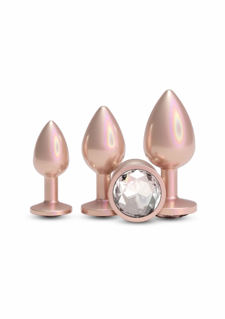 Iridescent Trainer Kit 3 Pcs zestaw chromowanych akcesoriów treningowych, opalizujący