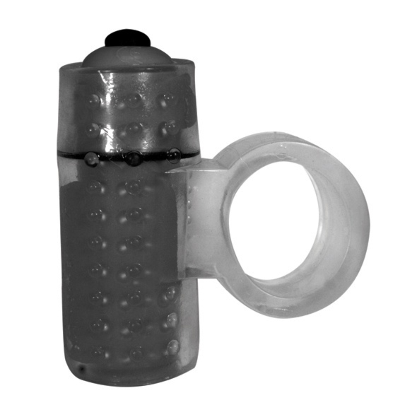 SexShop - Pierścień wibrujący na penisa - S&M Vibrating Cock Ring