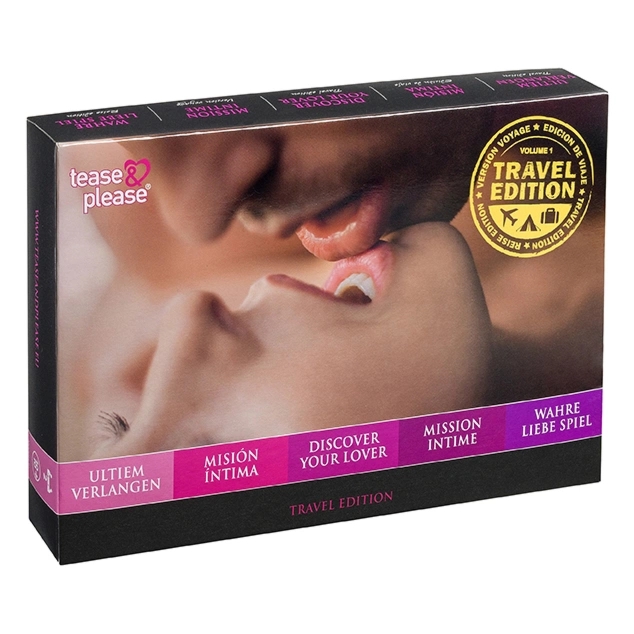 White Label Discover Your Lover Travel Edition – gra podróżna dla par, 100+ kart, PL/EN/DE/FR/ES