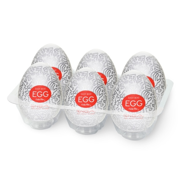 SexShop - TENGA Masturbator - Jajko Keith Haring Egg Party (1 sztuka)