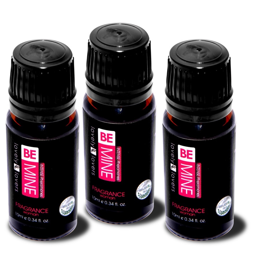 SexShop - 3 x Bezwonne feromony dla kobiet - LOVELY LOVERS BeMINE 10ml (0.34 fl. oz.) PURE WOMAN - online