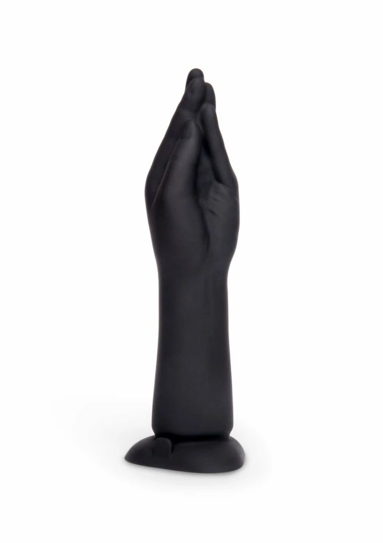 b-Vibe Vibrating Silicone Hand 10.5” model z wibracjami, przyssawką i 6 trybami