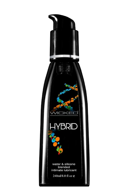 WICKED Hybrid Lubricant 240ml żel hybrydowy, długotrwały, bezzapachowy, ekstrakt z oliwki