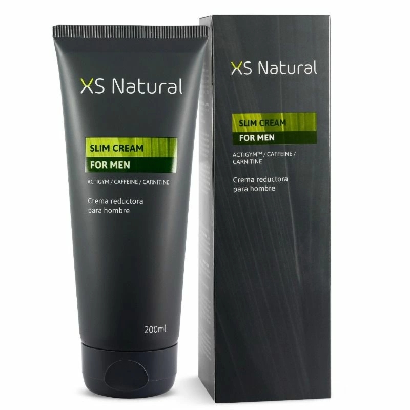 500 Cosmetics XS Natural krem modelujący dla mężczyzn, pielęgnacja brzucha, 200 ml