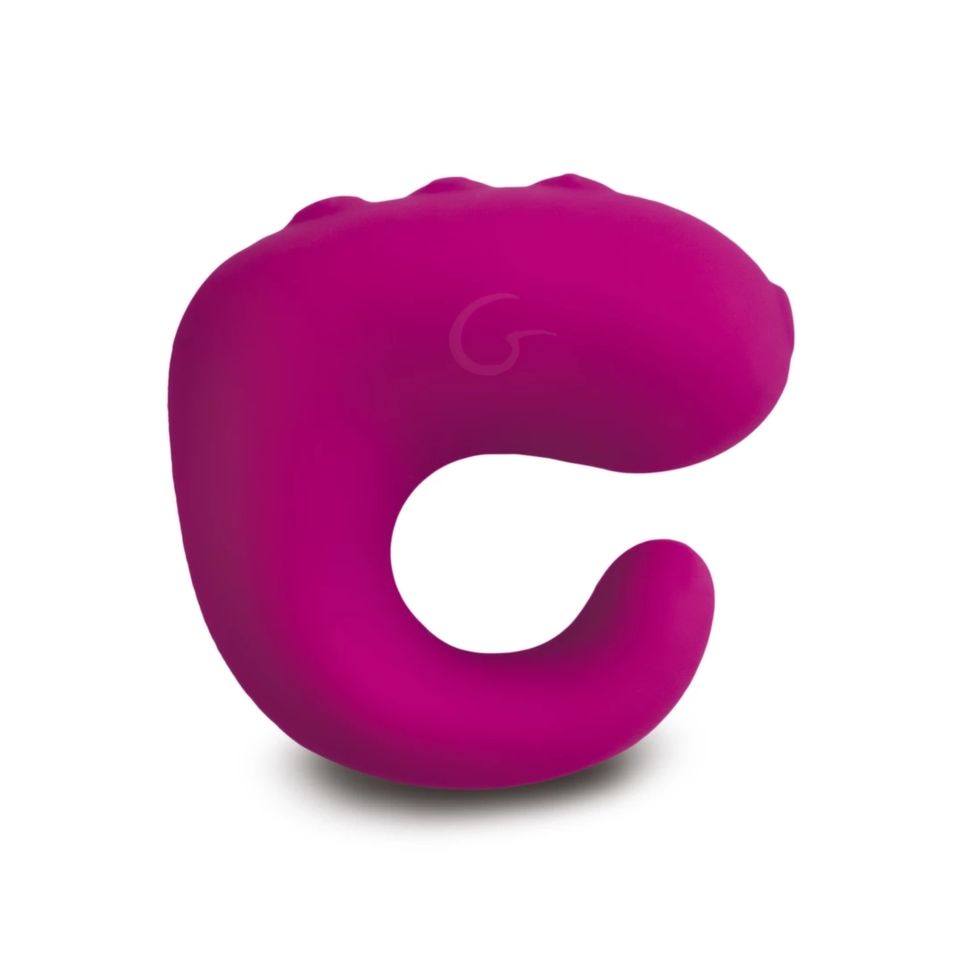 Gvibe Gring XL Sweet Raspberry – pierścień intymny silikonowy, 6 trybów, wodoodporny