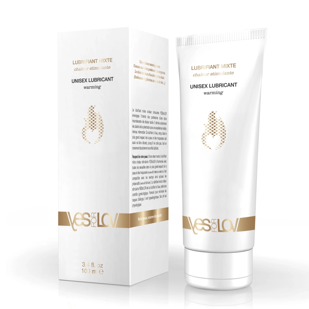 YESforLOV Unlimited Lubricant Warming 100 ml – wodny żel rozgrzewający, neutralne pH