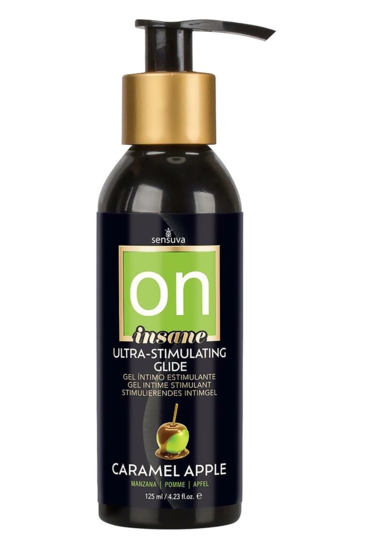Sensuva ON Insane Ultra-Stimulating Żel Intymny Caramel Apple 125ml, nawilżający, karmelowe jabłko