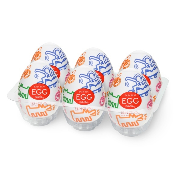 SexShop - TENGA Masturbator - Jajko Keith Haring Egg Street (1 sztuka)
