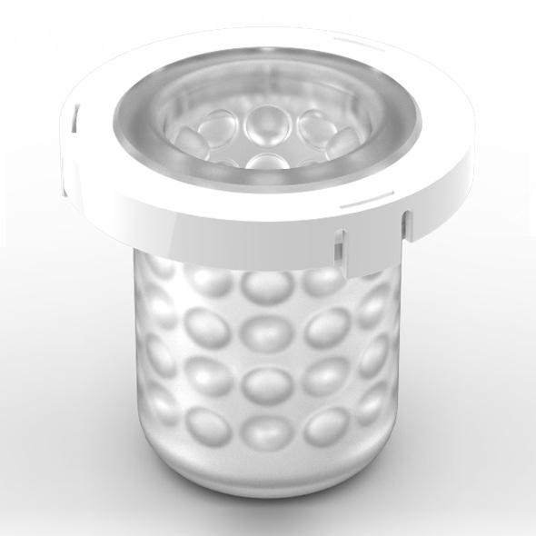 SexShop - Wkładka do masturbatora - ZINI Dib Bang Bang Inner Cup Embossing