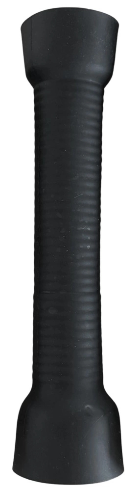 Autoblow VacuGlide Medium Silicone Sleeve czarny wkład silikonowy, rowkowana powierzchnia