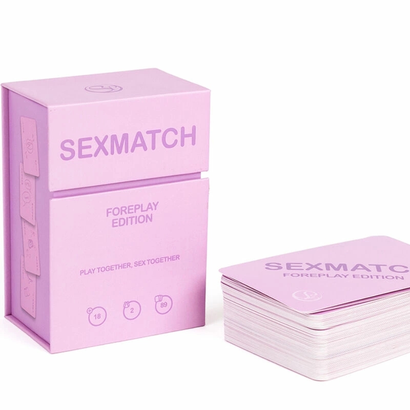 Secret Play Sexmatch gra towarzyska dla par, 89 kart – edycja wstępna, zadania i wyzwania