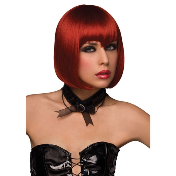 SexShop - Peruka Pleasure Wigs - model Vamp Wig Burnt Red - online