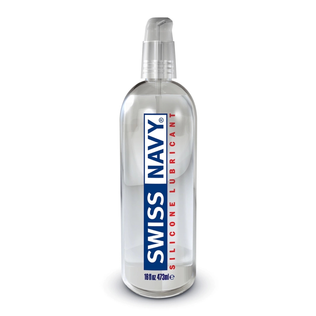 Swiss Navy Lubrykant wodny Premium 473 ml – duża butelka z pompką, neutralna formuła