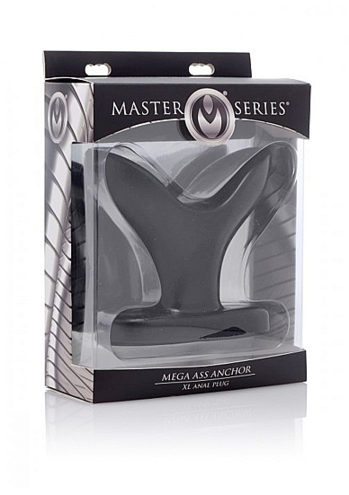 Korek analny XL - Ass Anchor - mega kotwica - czarny AE828 - Mega Ass Anchor XL Anal Plug